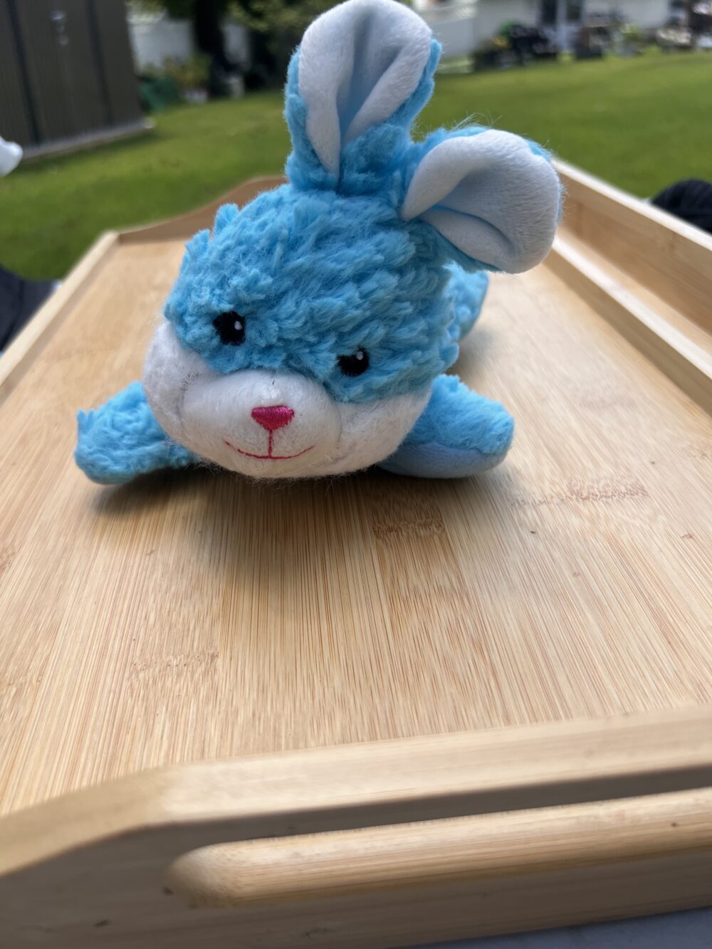 Greenbrier Blue Bunny Rabbit Plush Stuffed Animal Toy