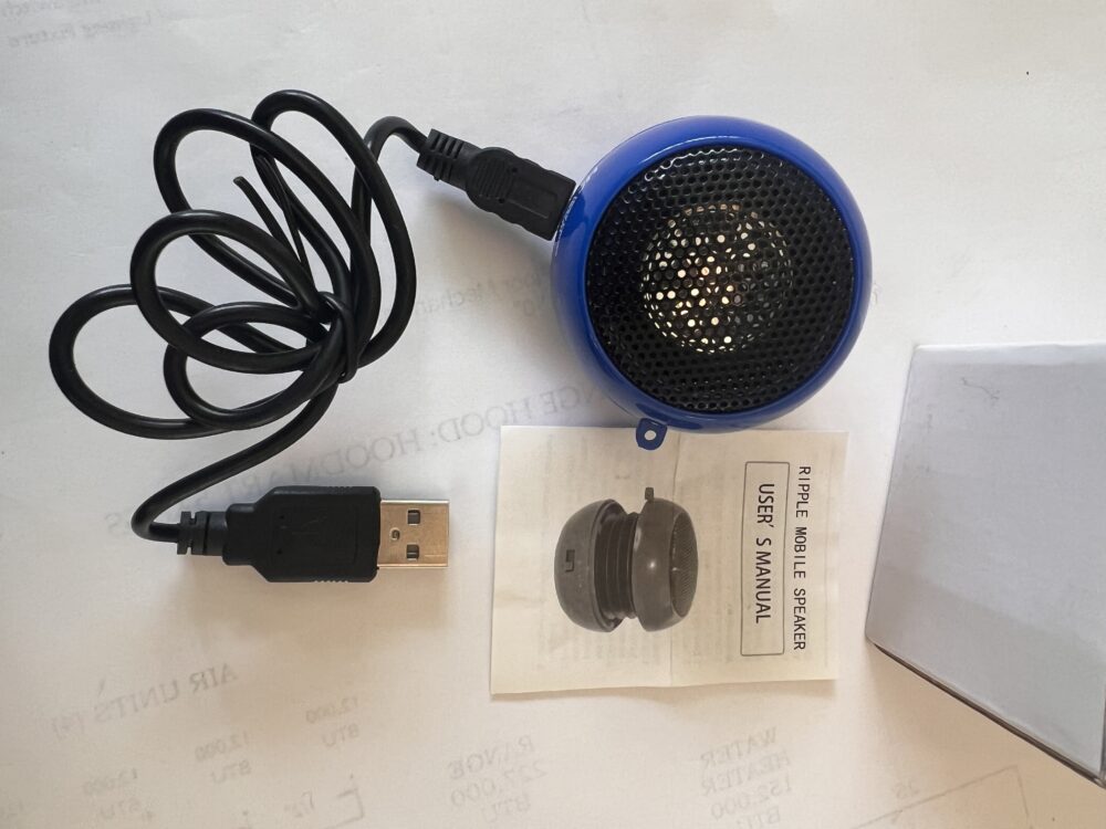 Ripple Mobile Speaker| Color Blue | - Image 3