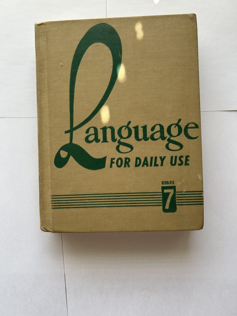 Language for daily use Grade 7 by Dawson